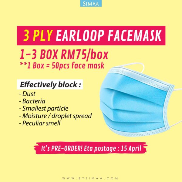 SURGICAL FACE MASK (PRE ORDER)