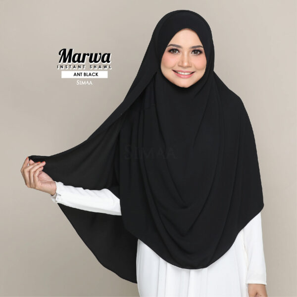 Marwa XXL - Ant Black