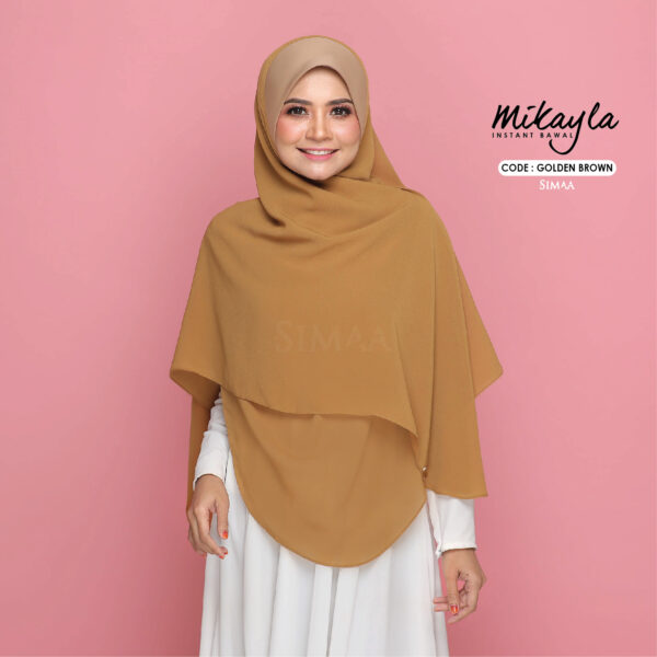 Mikayla 56" - Golden Brown