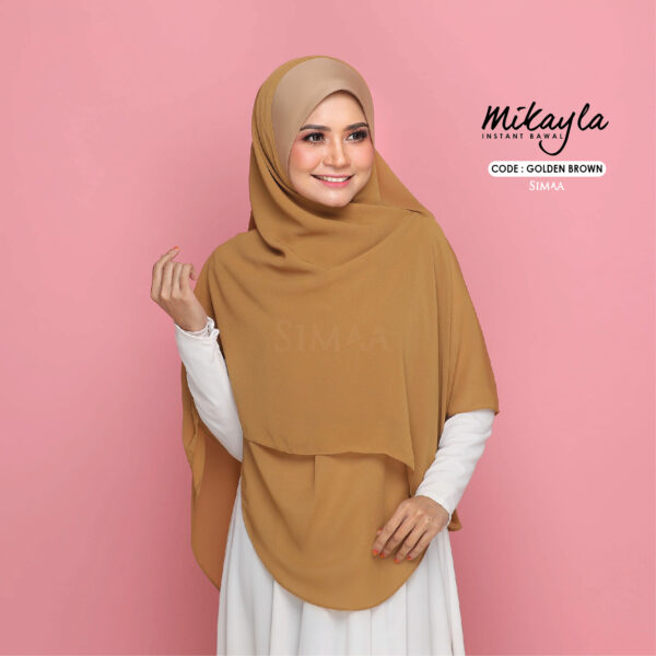 Mikayla 56" - Golden Brown