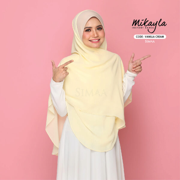 Mikayla 52" - Vanilla Cream