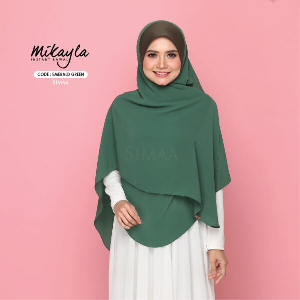 Mikayla 52" - Emerald Green