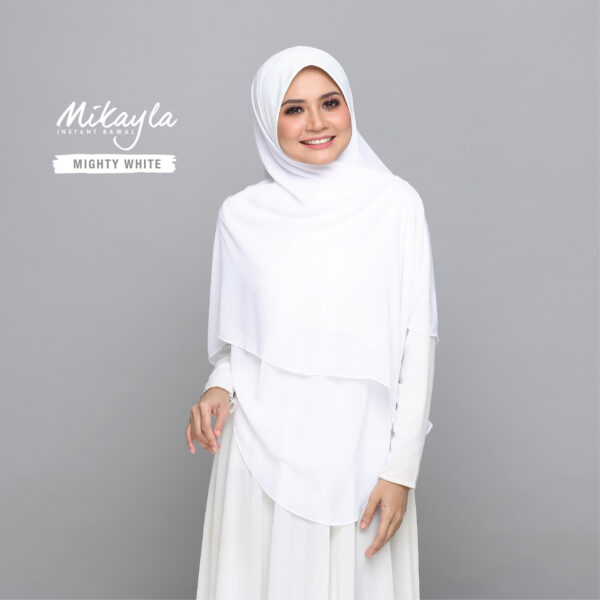 Mikayla 52" - Mighty White